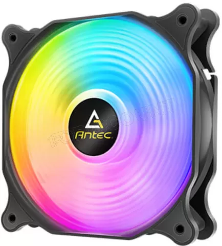 Photo de Ventilateur de boitier Antec F12 Racing RGB - 12cm (Noir)