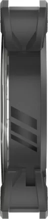 Photo de Ventilateur de boitier Antec Fusion aRGB - 12cm (Noir)
