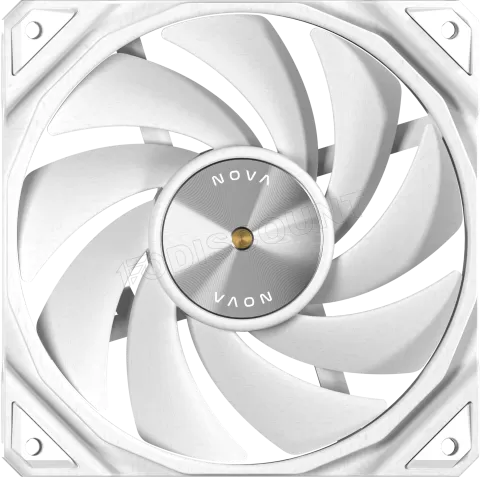Photo de Ventilateur de boitier Antec Nova - 12cm (Blanc)