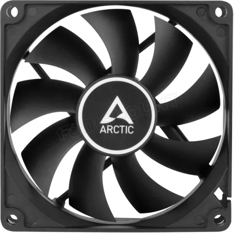 Photo de Ventilateur de boitier Arctic P9 PWM PST Continuous Operation - 9,2cm (Noir)