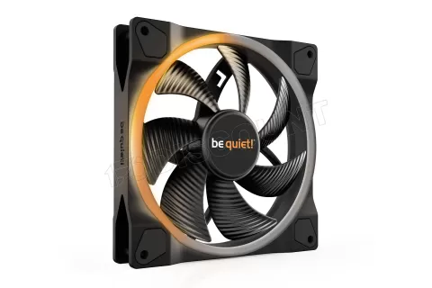 Photo de Ventilateur de boitier Be Quiet Light Wings RGB - 14cm (Noir)