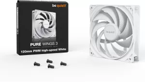 Photo de BeQuiet PureWings3 HS PWM 120 blanc