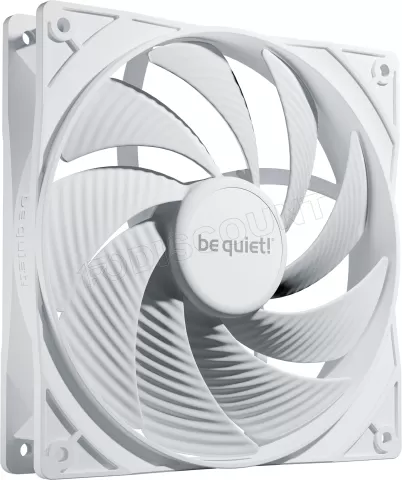 Photo de Ventilateur de boitier Be Quiet Pure Wings 3 Haute Vitesse PWM 14cm (Blanc)