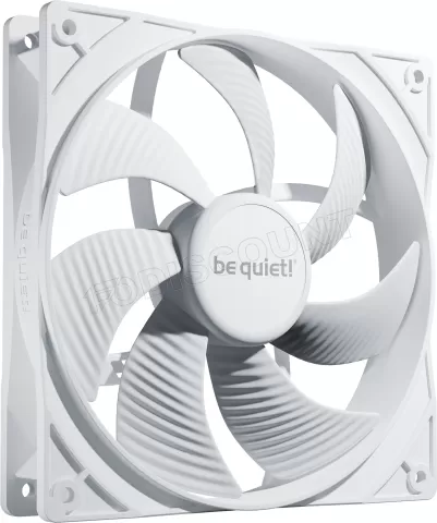 Photo de Ventilateur de boitier Be Quiet Pure Wings 3 PWM - 14cm (Blanc)