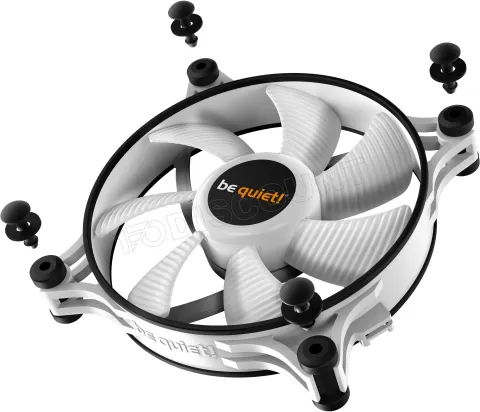 Photo de Ventilateur de boitier Be Quiet Shadow Wings 2 - 12cm (Blanc)