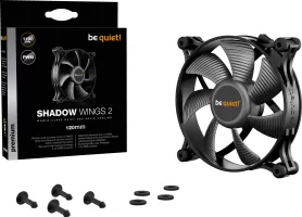 Photo de Shadow Wings 2 PWM - 12cm (Noir)