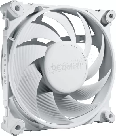 Photo de Ventilateur de boitier Be Quiet Silent Wings 4 Haute-vitesse - 12cm (Blanc)