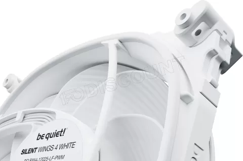 Photo de Ventilateur de boitier Be Quiet Silent Wings 4 PWM - 12cm (Blanc)