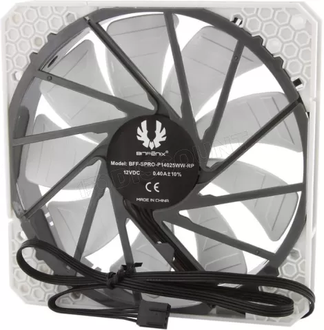 Photo de Ventilateur de boitier BitFenix Spectre Pro PWM 14cm (Blanc)