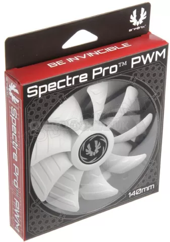 Photo de Ventilateur de boitier BitFenix Spectre Pro PWM 14cm (Blanc)