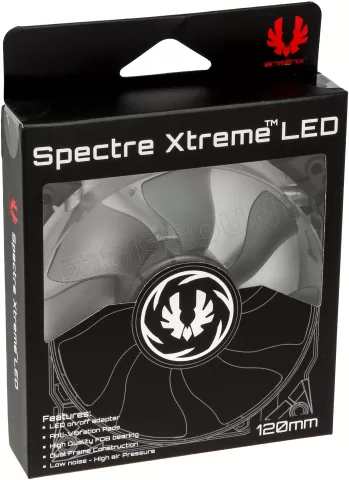 Photo de Ventilateur de boitier BitFenix Spectre Xtrem 120 mm Led (Blanc)