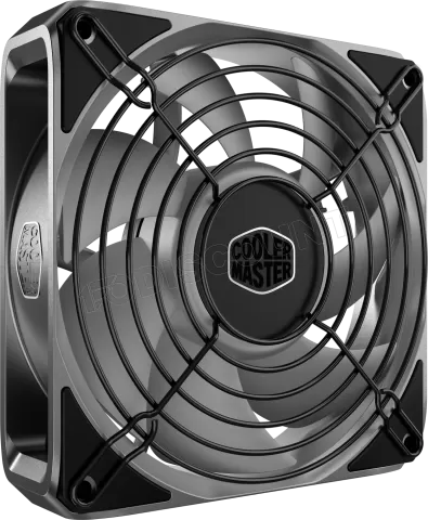 Photo de Ventilateur de boitier Cooler Master Masterfan A120 FC - 12cm (Noir/Argent)