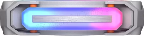 Photo de Ventilateur de boitier Cougar Apolar RGB - 12cm (Blanc)