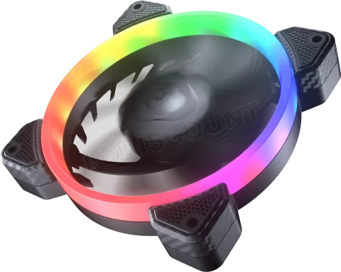 Photo de Ventilateur de boitier Cougar Vortex VK RGB 12cm (Noir)