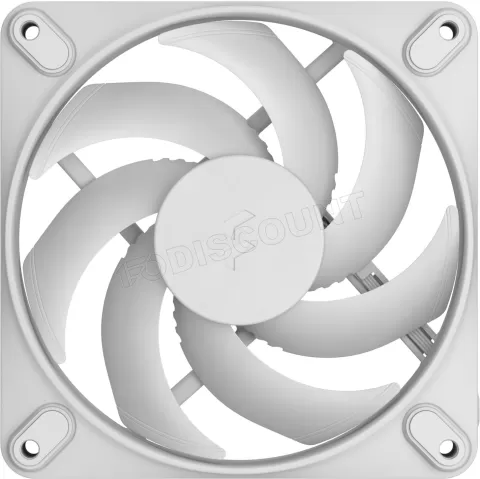 Photo de Ventilateur de boitier Fractal Design Momentum - 12cm (Blanc)