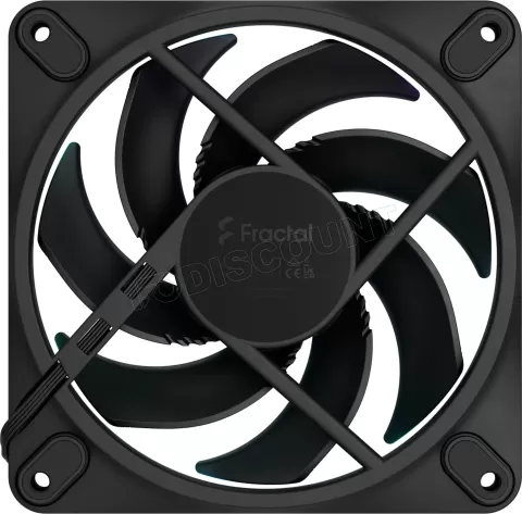 Photo de Ventilateur de boitier Fractal Design Momentum RGB - 12cm (Noir)