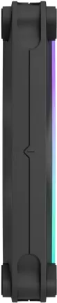 Photo de Ventilateur de boitier Fractal Design Momentum RGB - 14cm (Noir)