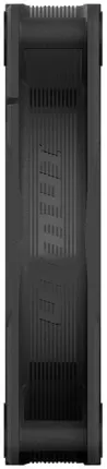 Photo de Ventilateur de boitier InWin Luna AL RGB - 12cm (Noir)