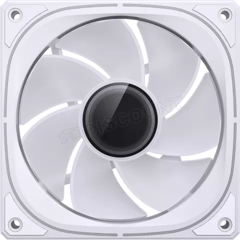 Photo de Ventilateur de boitier Jonsbo FR-505 Reverse RGB - 12cm (Blanc)