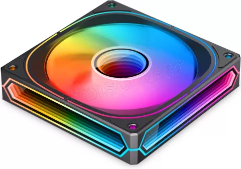 Photo de Ventilateur de boitier Jonsbo FR-505 Reverse RGB - 12cm (Noir)
