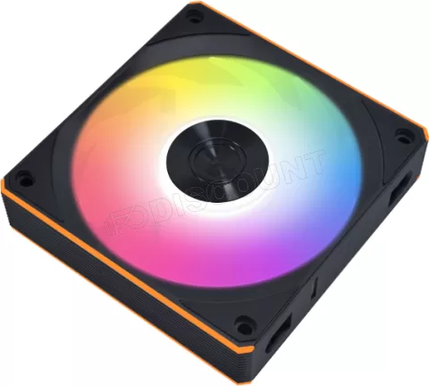 Photo de Ventilateur de boitier Lian Li Uni Fan CL Wireless RGB - 12cm (Noir)