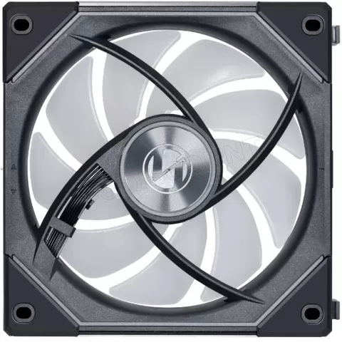 Photo de Ventilateur de boitier Lian Li Uni Fan SL-Infinity Reverse RGB - 12cm (Noir)