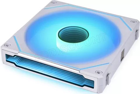 Photo de Ventilateur de boitier Lian Li Uni Fan SL-Infinity Reverse RGB - 14cm (Blanc)