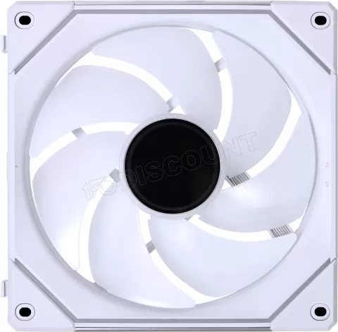 Photo de Ventilateur de boitier Lian Li Uni Fan SL-Infinity Reverse RGB - 14cm (Blanc)