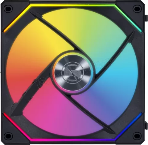 Photo de Ventilateur de boitier Lian Li Uni Fan SL-Infinity Reverse RGB - 14cm (Noir)