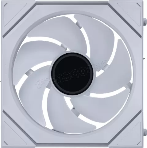 Photo de Ventilateur de boitier Lian Li Uni Fan SL-Infinity Wireless RGB - 12cm (Blanc)