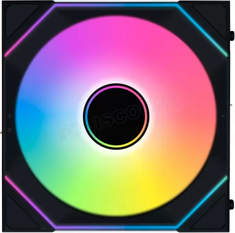 Photo de Ventilateur de boitier Lian Li Uni Fan SL-Infinity Wireless RGB - 14cm (Noir)