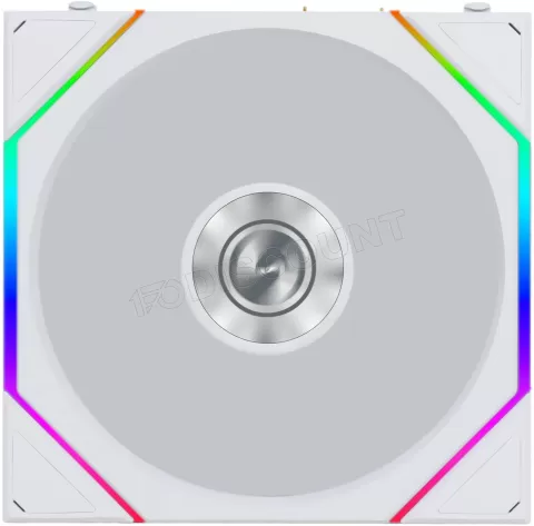 Photo de Ventilateur de boitier Lian Li Uni Fan TL Flex RGB - 12cm (Blanc)