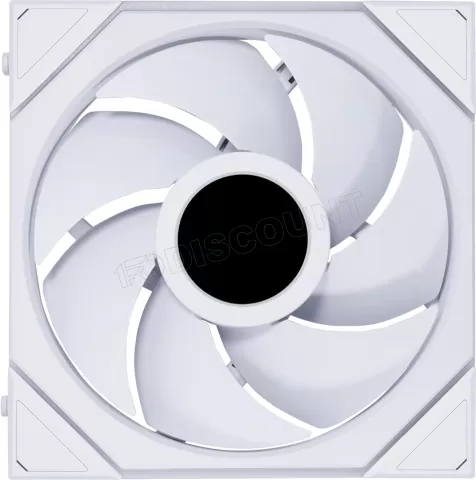 Photo de Ventilateur de boitier Lian Li Uni Fan TL LCD RGB - 14cm (Blanc)