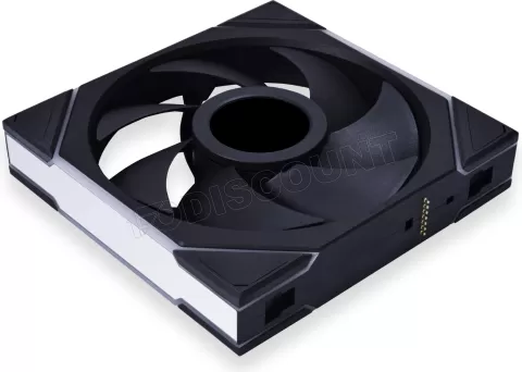 Photo de Ventilateur de boitier Lian Li Uni Fan TL LCD RGB - 14cm (Noir)