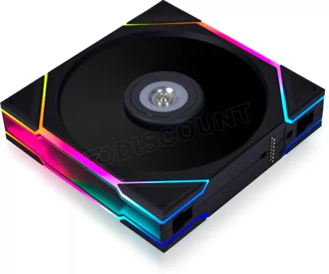 Photo de Ventilateur de boitier Lian Li Uni Fan TL RGB - 12cm (Noir)