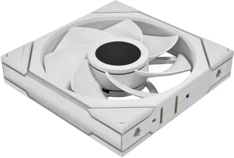 Photo de Ventilateur de boitier Lian Li Uni Fan TL Wireless LCD Reverse RGB - 14cm (Blanc)