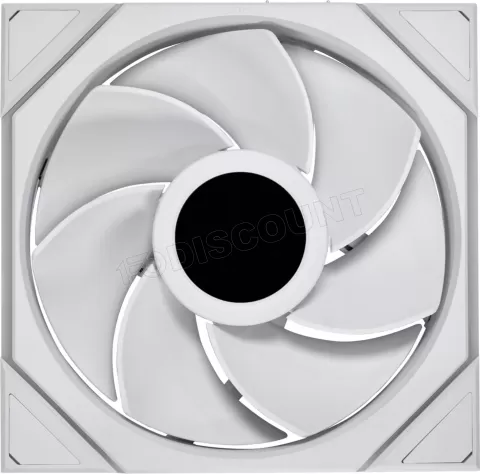 Photo de Ventilateur de boitier Lian Li Uni Fan TL Wireless LCD Reverse RGB - 14cm (Blanc)