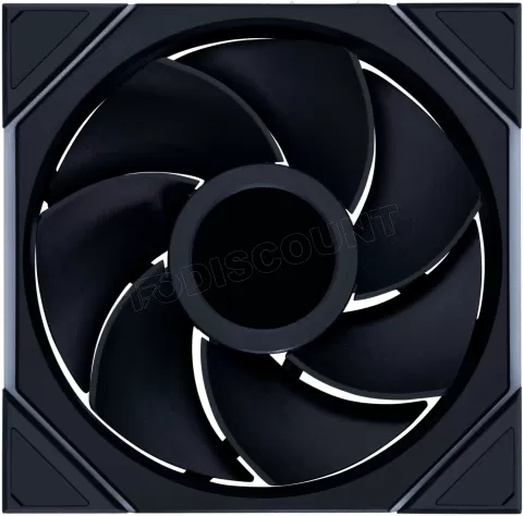 Photo de Ventilateur de boitier Lian Li Uni Fan TL Wireless LCD Reverse RGB - 14cm (Noir)