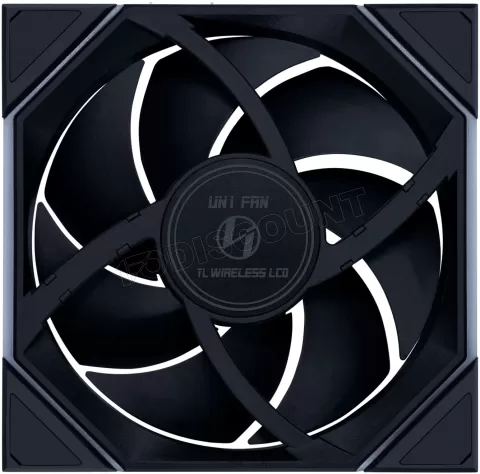 Photo de Ventilateur de boitier Lian Li Uni Fan TL Wireless LCD Reverse RGB - 14cm (Noir)