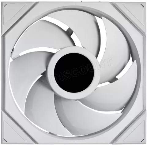 Photo de Ventilateur de boitier Lian Li Uni Fan TL Wireless LCD RGB - 14cm (Blanc)