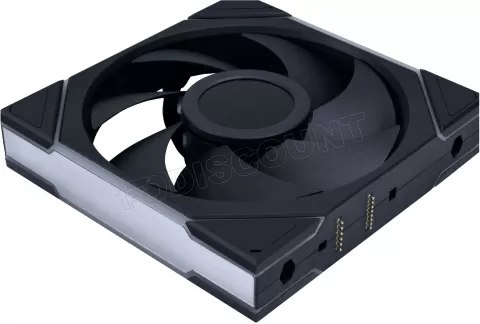 Photo de Ventilateur de boitier Lian Li Uni Fan TL Wireless LCD RGB - 14cm (Noir)
