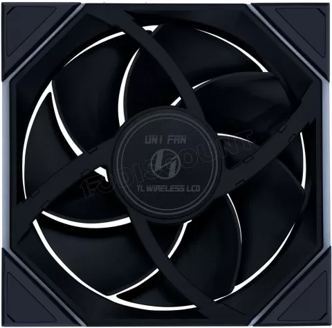 Photo de Ventilateur de boitier Lian Li Uni Fan TL Wireless LCD RGB - 14cm (Noir)