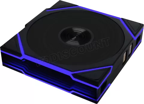 Photo de Ventilateur de boitier Lian Li Uni Fan TL Wireless Reverse RGB - 12cm (Noir)
