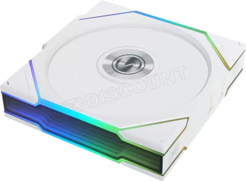 Photo de Ventilateur de boitier Lian Li Uni Fan TL Wireless RGB - 12cm (Blanc)