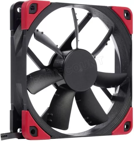 Photo de Ventilateur de boitier Noctua NF-S12A PWM 12cm (Noir)