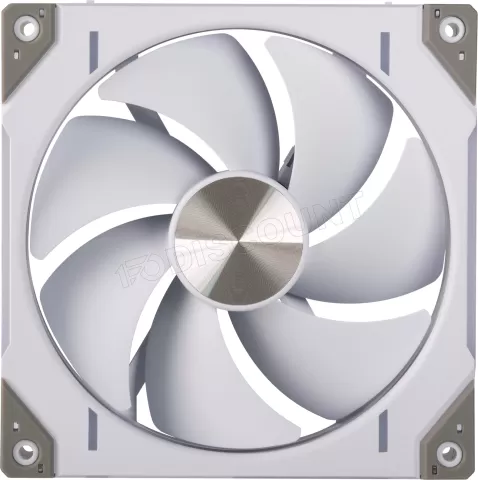Photo de Ventilateur de boitier Phanteks D30 Regular Airflow RGB - 14cm (Blanc)