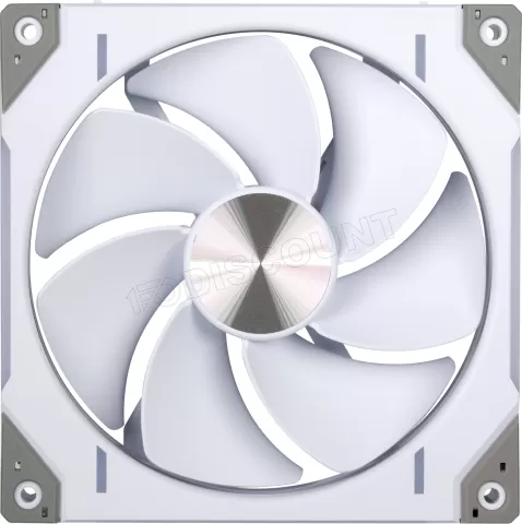 Photo de Ventilateur de boitier Phanteks D30 Reverse Airflow RGB - 14cm (Blanc)