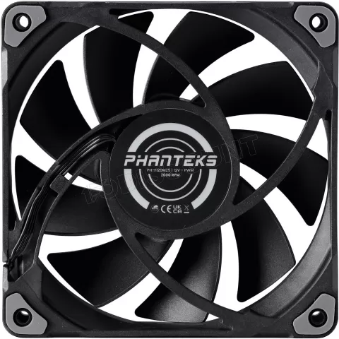 Photo de Ventilateur de boitier Phanteks M25 - 12cm (Noir)