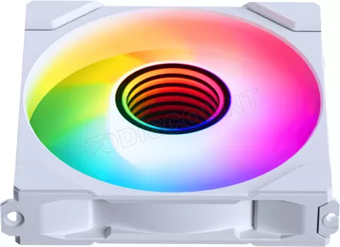 Photo de Ventilateur de boitier Phanteks M25 Gen2 Reverse RGB - 12cm (Blanc)