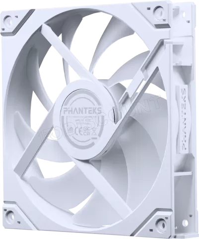 Photo de Ventilateur de boitier Phanteks M25 Gen2 Reverse RGB - 14cm (Blanc)